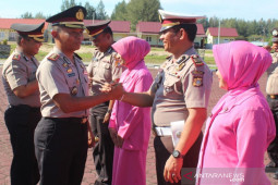 54 personel Polres Aceh Jaya naik pangkat, berikut pesan Kapolres
