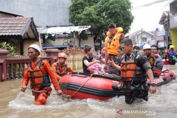 1.031 personil dari sejumlah OPD Kota Tangerang disiagakan meski banjir surut