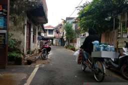 Banjir di kawasan Pasar Baru surut, warga kembali beraktivitas normal