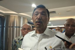 Luhut temui Mahfud di Kemenkopolhukam, bahas  apa?