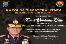 Kapolda Sumut sampaikan duka cita bagi korban banjir besar di Labura