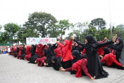 Tarian budaya meriahkan peringatan Hari Amal Bhakti di Pematangsiantar