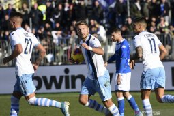 Gol Immobile bawa Lazio tundukkan Brescia