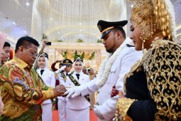 Wali kota Aminullah jadi irup diresepsi nikah purna praja Ghuffran