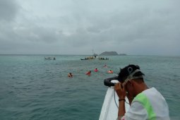 Kapal pengangkut garam 18 ton tenggelam di perairan Manggarai Barat