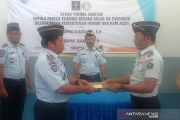 Zulkifli jabat Kepala Rutan Kelas IIB Takengon