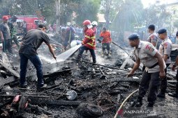 Lima unit rumah terbakar
