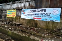 Pemagaran lokasi alun-alun Kota Bogor ditunda