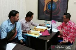Baliho dirusak OTD, Bacabup Bangka Selatan lapor ke polres