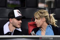 Istri Icardi sebut suaminya belum tentu permanen pindah ke PSG
