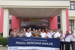 HMMI serahkan bantuan logistik untuk korban banjir Bekasi