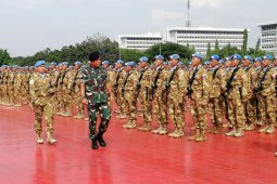 Kasum TNI sambut Satgas Konga dari Lebanon