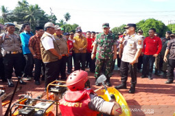 Bupati Madina pimpin apel kesiapan satgas penanggulangan bencana