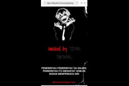 Website BKD HST Diretas dan tinggalkan pesan jorok kepada pemerintah