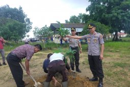 Polres Bangka Barat galakkan program penghijauan
