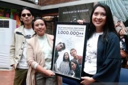 Film "Nanti Kita Cerita Tentang Hari Ini"  syukuran rayakan  sejuta penonton