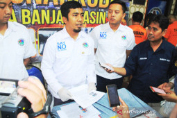 Satresnarkoba Banjarmasin ungkap kasus sabu barang bukti hampir 1 kg