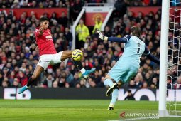 Dwigol Rashford warnai pesta Manchester United ke gawang Norwich