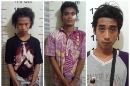Polisi Langkat tangkap tiga pemilik sabu-sabu dari dua tempat terpisah