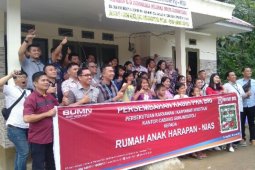 Persatuan Karyawan BRI Gunungsitoli bantu anak panti