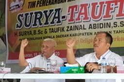 Pasangan Surya-Taufik lakukan penguatan hadapi Pilkada 2020