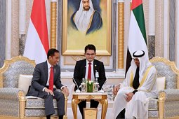 Presiden Jokowi bicara isu kota berkelanjutan di Abu Dhabi Sustainability Week