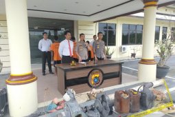 Polres Bangka Barat tetapkan tiga tersangka kasus tambang liar