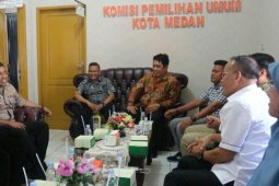 KPU-Polrestabes siap  sukseskan Pilkada Medan 2020