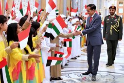 Tiru Indonesia, UEA libatkan anak-anak sambut kedatangan Jokowi