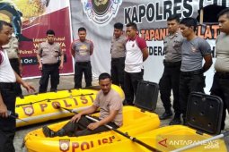 Polres Tapsel latihan siaga bencana