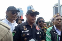 Aksi Ojol Nusantara Bergerak tuntut dua hal ke Kemenhub