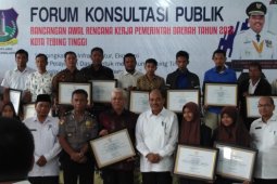 Wali Kota Tebing Tinggi buka forum konsultasi publik