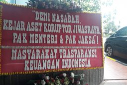 Usut kasus Jiwasraya, Erick Thohir dapat kiriman bunga dukungan