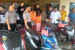 Polresta Jambi bekuk  pelaku pencurian kendaraan bermotor