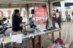 Komunitas "Baraya Tato Bogor Raya" galang dana untuk korban bencana Bogor