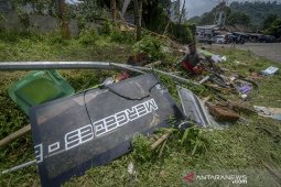 Pasca kecelakaan bus di Ciater