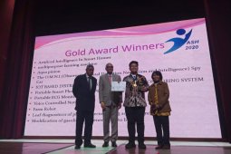 Putra Bupati Serang raih medali emas pada kompetisi sains di India