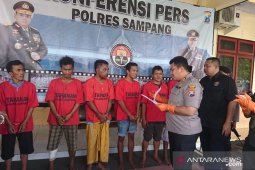 Polres Sampang ringkus enam tersangka narkoba