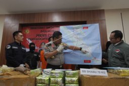 Pengiriman sabu dalam ikan asin