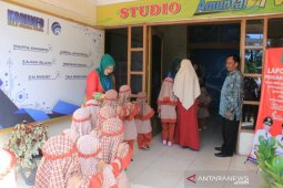 Studio TV Kominfo jadi ruang belajar siswa