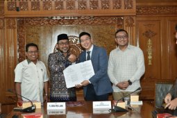 Pemprov Jambi gandeng PT Rimba Palma bangun Jalan rigid beton
