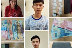 BNN Langkat "sikat" tiga bandar sabu-sabu, satu perempuan dan dua laki-laki