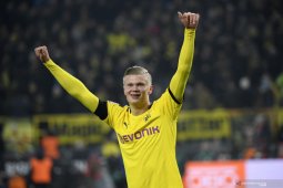 Dwigol Haaland bantu Dortmund hajar Koln 5-1