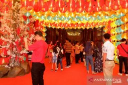 Ribuan lampion hiasi Vihara Maitreya sambut perayaan Imlek