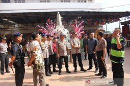 Kapolda Jambi pantau kegiatan Imlek di Vihara Sakyakirti