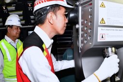 Kapal selam Alugoro-405 wujud kemandirian alutsista nasional, kata Presiden