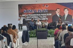 Pemkot Ambon sosialisasi dampak pengeboran geothermal di Tulehu terhadap gempa