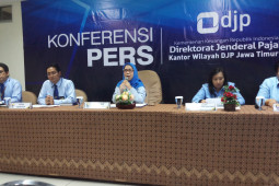 DJP Jatim II himpun penerimaan pajak Rp12,81 triliun