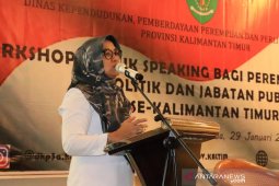 DKP3A Kaltim gelar workshop public speaking bagi perempuan