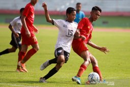 Pemain Timnas U-16 latihan daring selama pandemi COVID-19